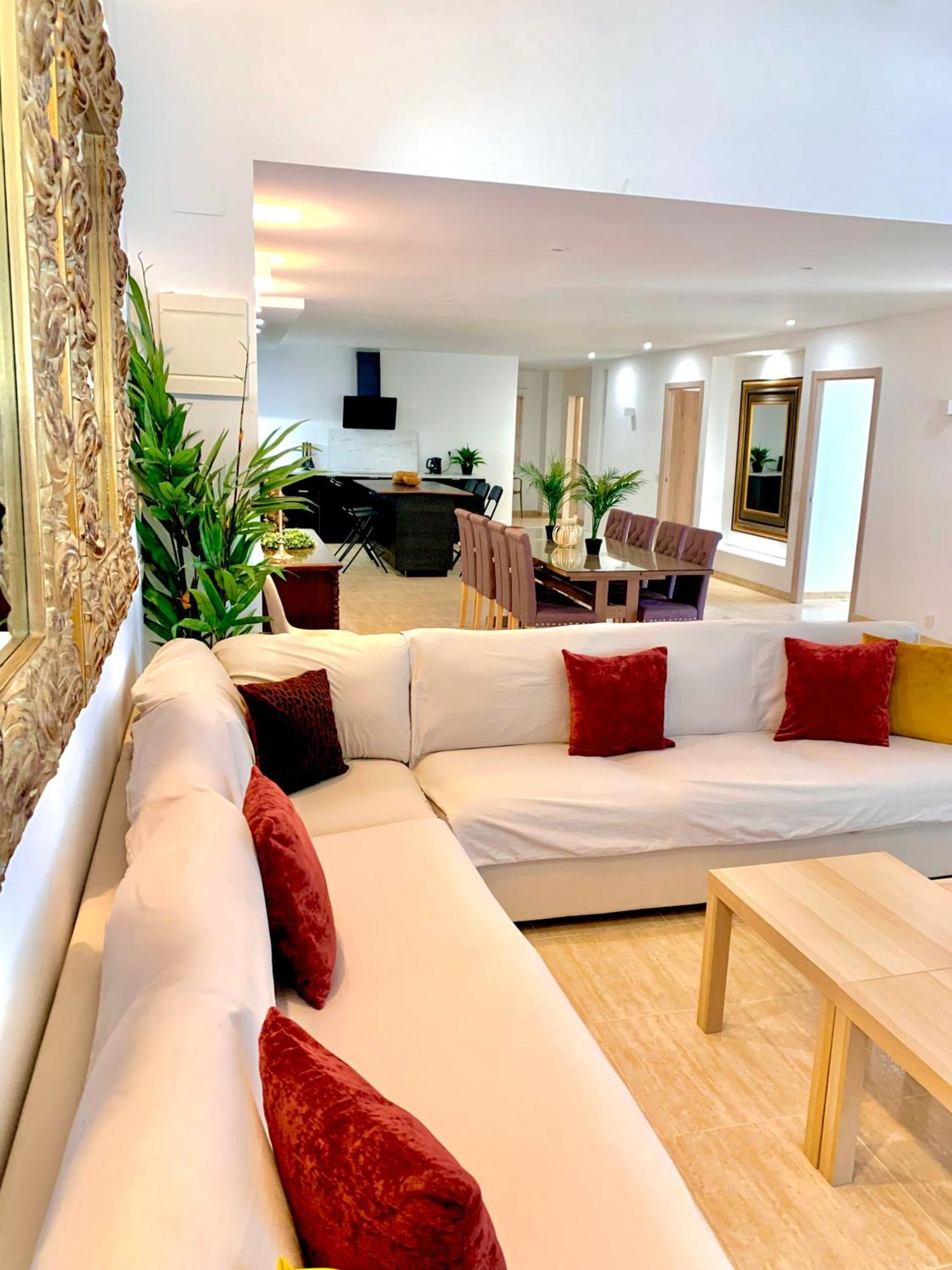 Amplia Vivienda New Para12 Pers A 4 Min Caminando De Playa Con Terraza, Piscina Com, Wifi, Ventiladores De Techo, Lavavajillas Roquetas de Mar Zewnętrze zdjęcie